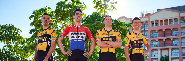 Teaming up with dutch pro cycling squad team Jumbo Visma